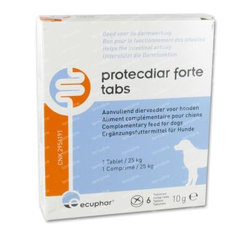 Ecuphar Protecdiar Forte 6 comprimés