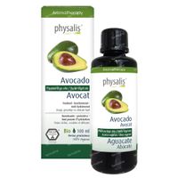 Physalis Avocado Plantaardige Olie Bio 100 ml