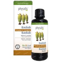 Physalis Baobab Huile Végétale Bio 50 ml