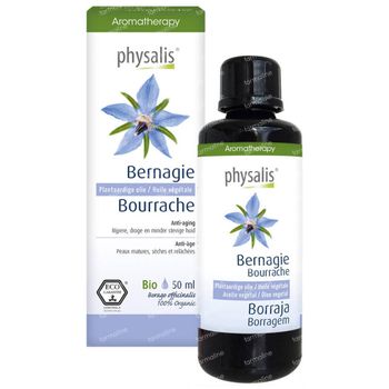 Physalis Bourrache Huile Végétale Bio 50 ml