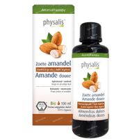 Physalis Sweet Almond Vegetable Oil Bio 100 ml