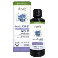 Physalis® Zwarte Komijn Plantaardige Olie Bio 100 ml