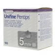 Unifine Pentips Aiguille 31g 5mm AN3551 100 st 