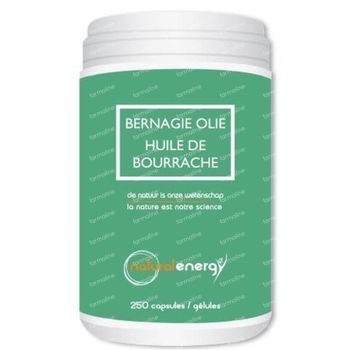 Natural Energy Huile De Bourrache 90 capsules