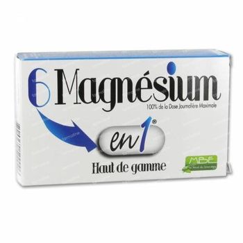 6 Magnésium en 1 60 comprimés