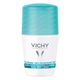 Vichy Deodorant Roll On Anti-Transpirant 48h Anti-Traces Jaunes et Blanches. 50 ml rouleau