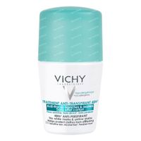 Vichy Deodorant Anti-Transpiratie Anti-Witte en Gele Vlekken 48h 50 ml roller