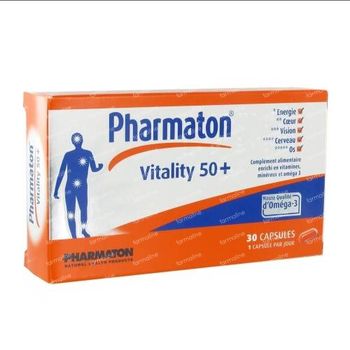 Pharmaton Vitality 50+ 30 capsules