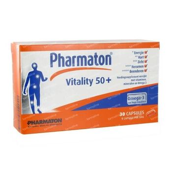 Pharmaton Vitality 50+ 30 capsules