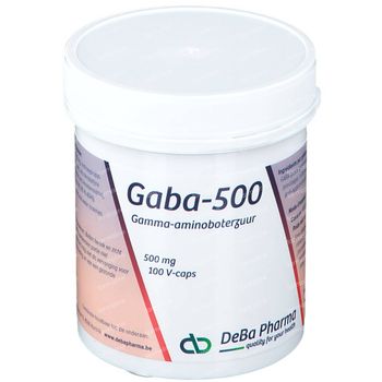 Deba Pharma Gaba 500 Mg 100 capsules