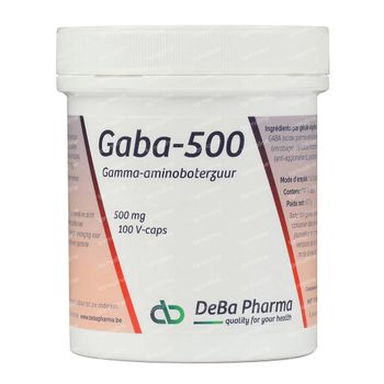 Deba Pharma Gaba 500 Mg 100 capsules