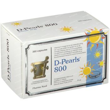 Pharma Nord D-Pearls 800 360 capsules