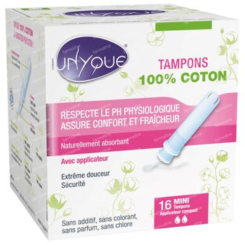 Unyque Tampon Applicator Mini 16 tampons