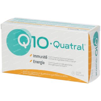 Q10-Quatral Weerstand & Energie - 1 Maand 2x28 capsules