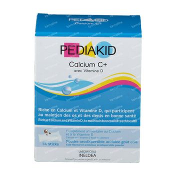 Pediakid Calcium Croissance 14 stick(s)