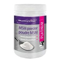 M.S.M. Mannavital Platinum 500 g poudre
