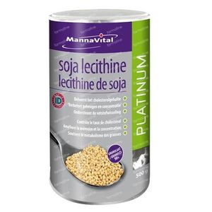 Mannavital Soja Lecithine 500 g