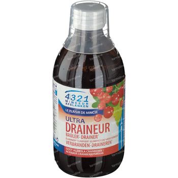 4321 Minceur Draineur Acerola-Cranberry 280 ml