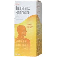 Toularynx Bromhexine Slijmhoest 180 ml siroop