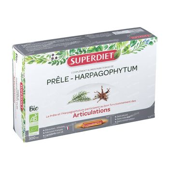 Superdiet Prêle - Harpagophytum Bio 20x15 ml
