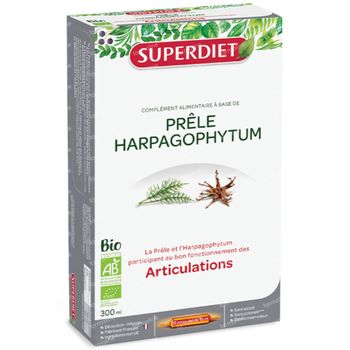 Superdiet Prêle - Harpagophytum Bio 20x15 ml
