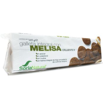 Soria Natural  Biscuits Blé Entier Melisse 165 g