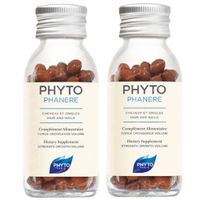 Phyto Phytophanère Anti-Haaruitval & Broze Nagels DUO 2x120 capsules