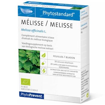 Phytostandard Mélisse 20 capsules