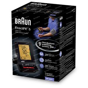 Braun ExactFit 5 BP6200 Tensiomètre Au Bras 1 st