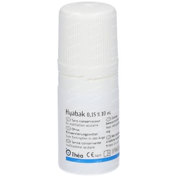Hyabak Gouttes Oculaires 10 ml