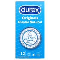 Durex Classic Natural Condooms 12 st