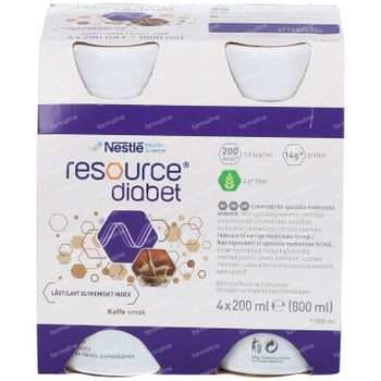 Resource Diabet Café 4x200 ml