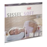 Sissel Soft Visco-Elastisch Hoofdkussen + Hoes Medium 1 st