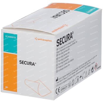 Secura No-Sting Barrier Wipes 50 st