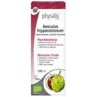 Physalis® Aesculus Hippocastanum Gouttes de Plantes Bio 100 ml