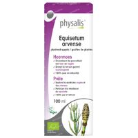 Physalis Equisetum Arvense Gouttes de Plantes Bio 100 ml