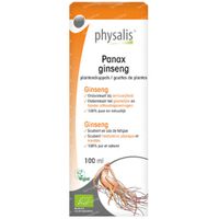 Physalis® Panax Ginseng Gouttes de Plantes Bio 100 ml