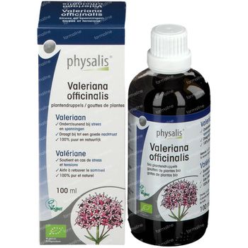 Physalis® Valeriana Officinalis Gouttes de Plantes Bio 100 ml