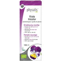 Physalis® Viola Tricolor Gouttes de Plantes Bio 100 ml