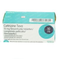 Cetirizine Teva 10mg 100 tabletten