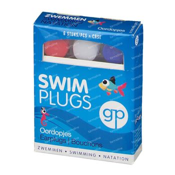Get Plugged Swim Plugs Bouchons D'Oreille 3 pièces