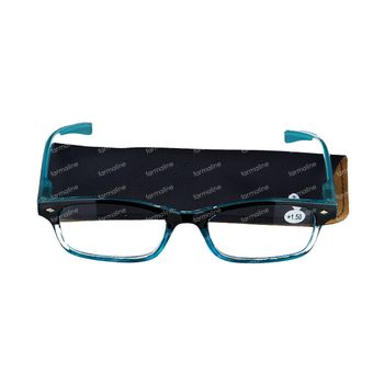 Pharma Glasses Leesbril Blauw +1.50 1 st