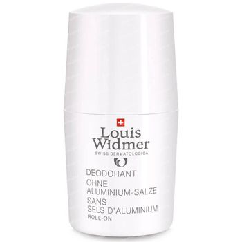 Louis Widmer Deo Roll-On Zonder Aluminiumzouten Zonder Parfum 50 ml