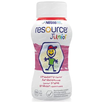 Resource Junior Fraise Cup 4x200 ml