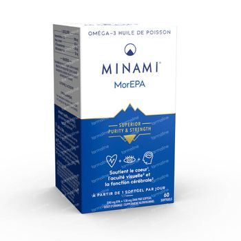 Minami® MorEPA 60 capsules