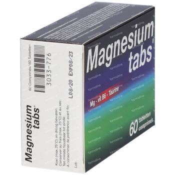 Magnesium Tabs 60 comprimés