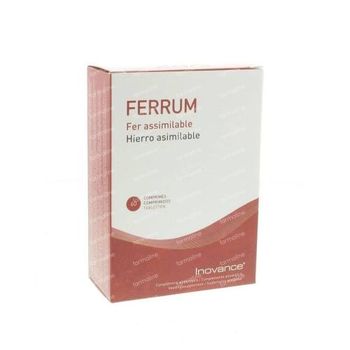 Inovance Ferrum Ca026 60 comprimés