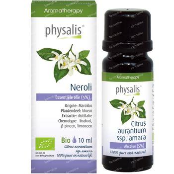 Physalis® Néroli Huile Essentielle Bio 10 ml