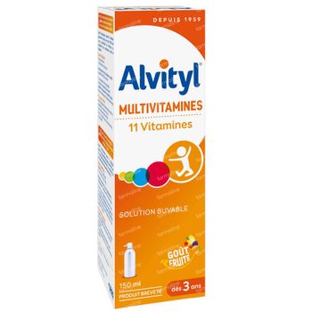 Alvityl® Multivitamines 150 ml sirop