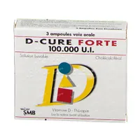 schrijven zwart consumptie D-Cure Forte 100.000 UI 3 ampoules hier online bestellen | FARMALINE.be